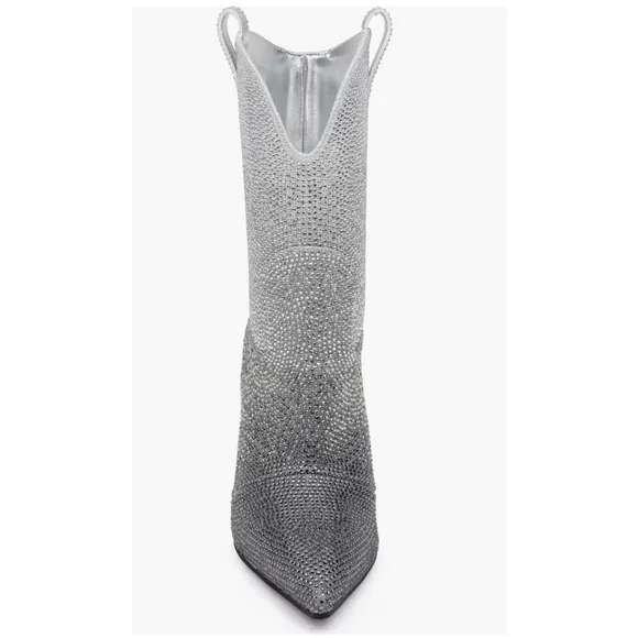 DANIEL X DIAMOND‎ Glitter Ombré Western Boot 7.5 US