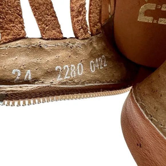 D’ARTE Huarache Mexican Woven Leather Sandals