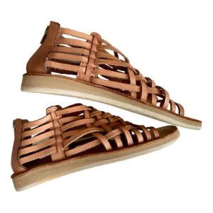 D’ARTE Huarache Mexican Woven Leather Sandals