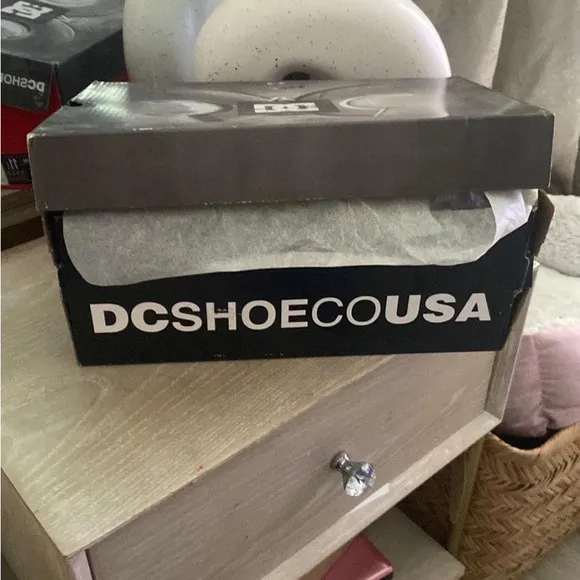 DC Black Sneakers High-Top Skate Shoes