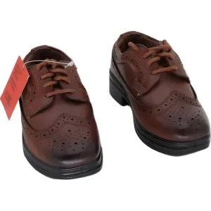 Deer Stags Brown Oxford Shoes for Boys, Size 6 Baby