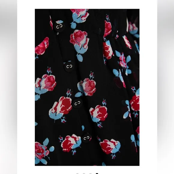 DIANE VON FURSTENBERG🔥 Erica floral-print crepe de chine midi dress