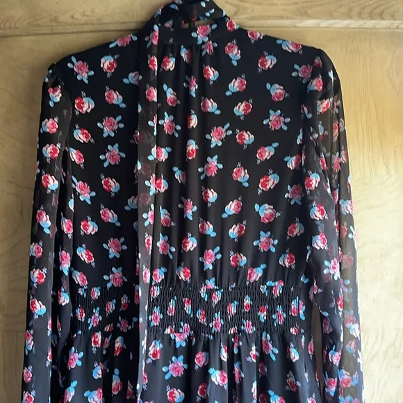 DIANE VON FURSTENBERG🔥 Erica floral-print crepe de chine midi dress