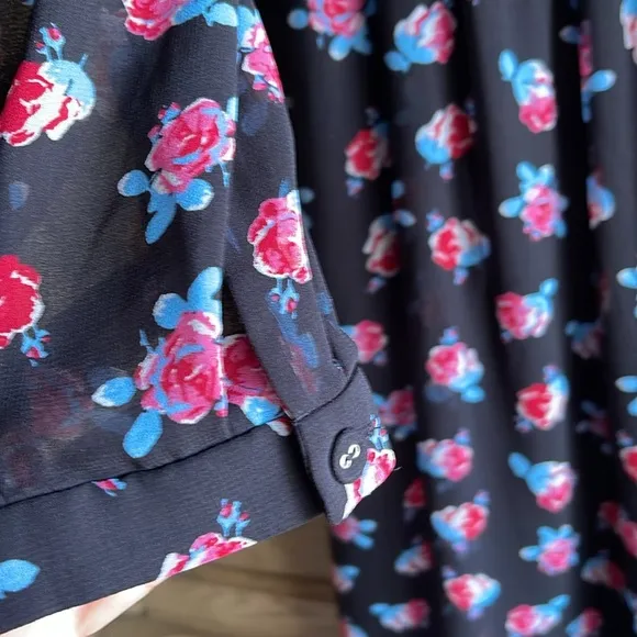 DIANE VON FURSTENBERG🔥 Erica floral-print crepe de chine midi dress