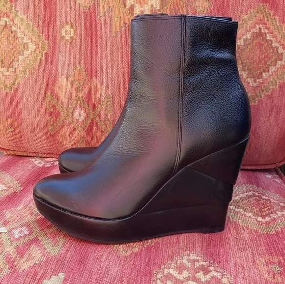 Diane von Furstenberg‎ Opalista Leather Platform Boots