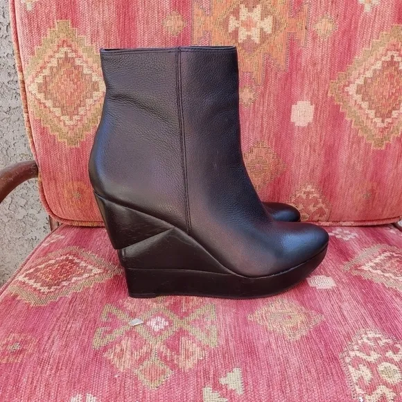Diane von Furstenberg‎ Opalista Leather Platform Boots