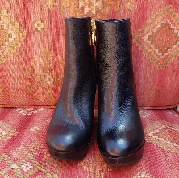 Diane von Furstenberg‎ Opalista Leather Platform Boots