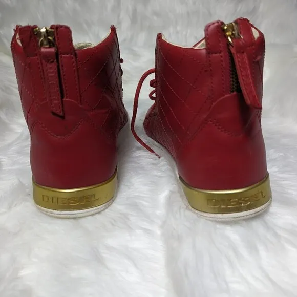 DIESEL DIAMOND - MEN'S Tango Red White Size 10 Style : Y00791 P1283-T4046