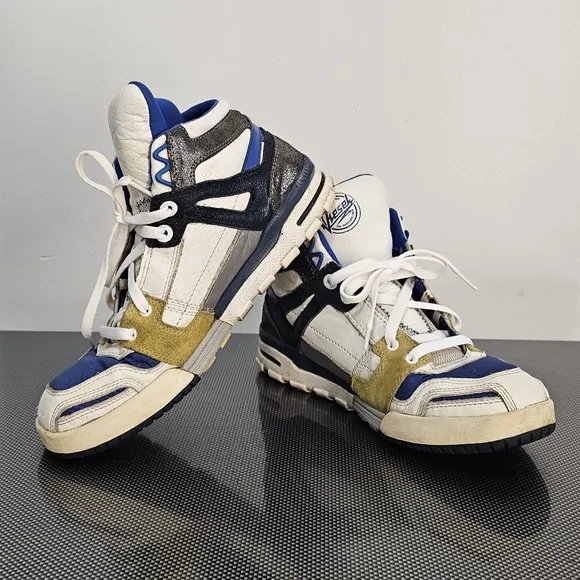 Diesel Playground Vintage Hightop Shoes Sz-10,EUR-43,JPN-28