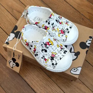 Disney Native Toddlers Mickey Mouse Slip-On Shoes - White - Size C5