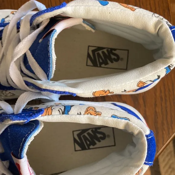 Disney Vans Donald Duck Blue Sk8-Hi Shoes