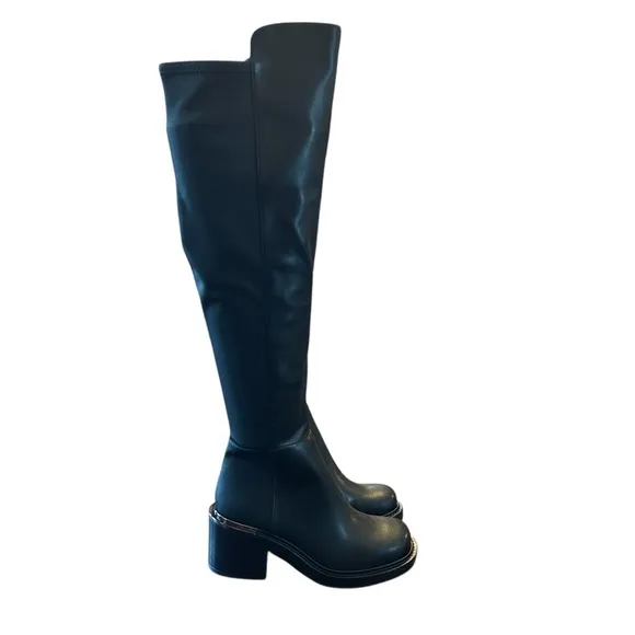DKNY Dina Over-the- Knee Zip Dress Boots Size 6.5