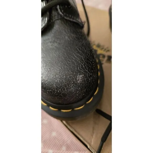 Doc Martens1460 Pascal AirWave Black‎ Boots Size 7 US NEW IN BOX