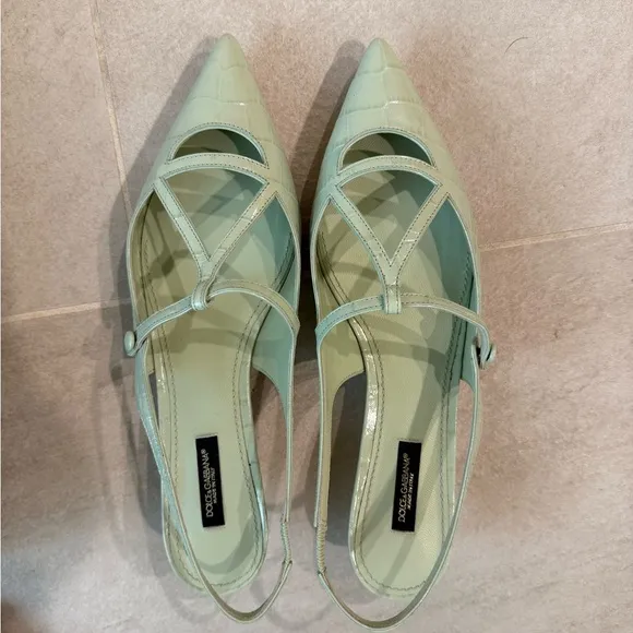 Dolce &amp; Gabbana Mint Green Women's Shoes