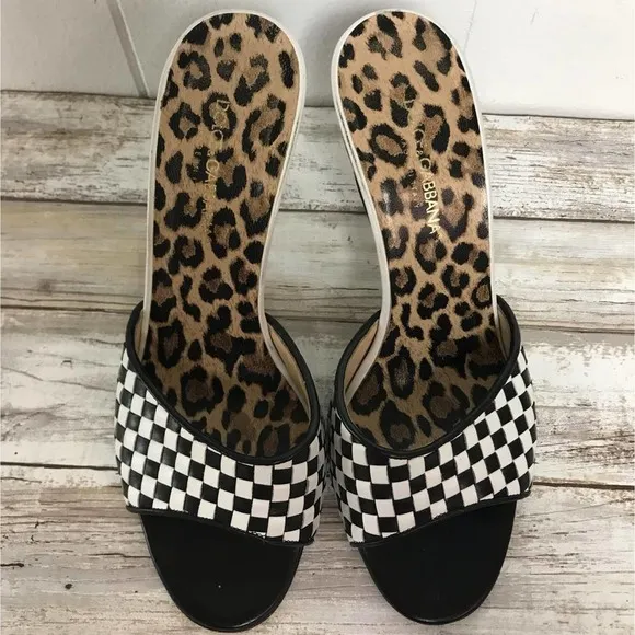 DOLCE &amp; GABBANA SLIDE SANDALS 37