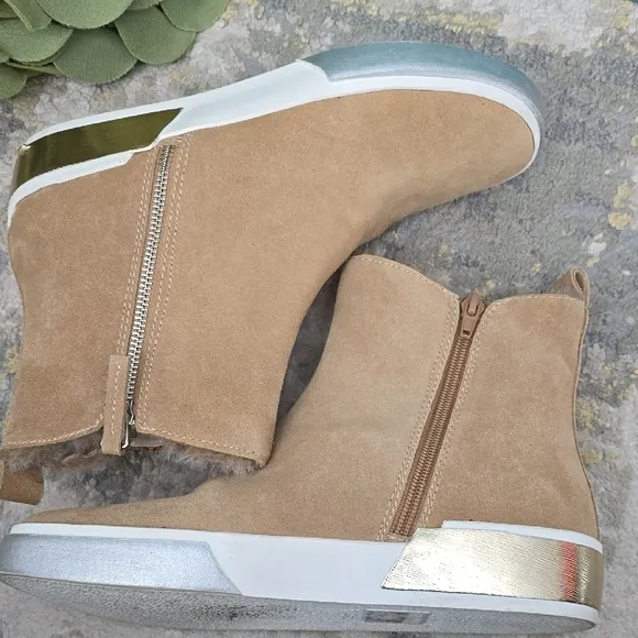 Dolce Vita Ankle Boot - Zucca Tan Suede