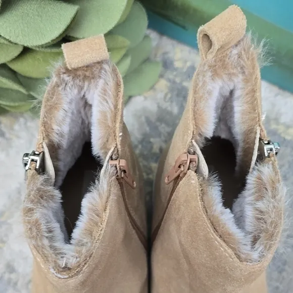 Dolce Vita Ankle Boot - Zucca Tan Suede