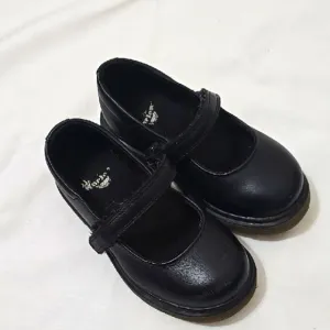 Dr. Marteen's Classic Black Tully, Mary Jane  Kids Shoes 8