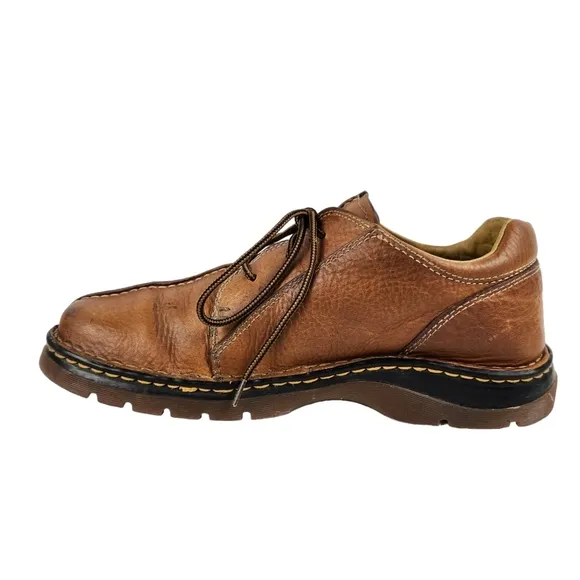 Dr. Martens 11232 Brown Leather Derby Shoes Lace Up Men's Size 11