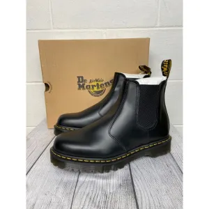 Dr. Martens 2976 Bex Chelsea Boots Platform Smooth Black US 12 Unisex 26205001