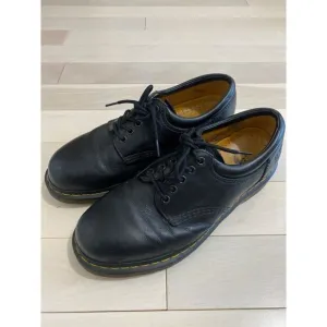 Dr Martens 8053 Mens Quad Platform Black Leather Size 10 US 9 UK