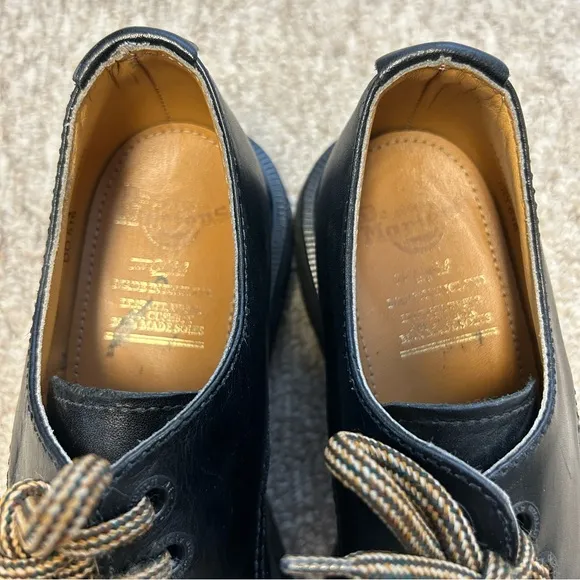 Dr. Martens Black Leather Vintage Shoes 8426 UK Size 4  US Size 6
