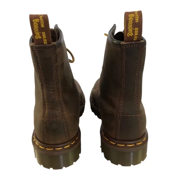 Dr. Martens Doc England Rare 90's Vintage Brown 1460 Boots UK4 US6 NWOT