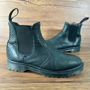Dr. Martens Docs Inuck Black Leather Chelsea Boots Women’s Size 8 Vintage Shoes