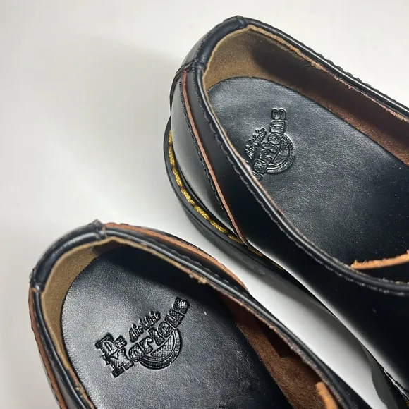 Dr Martens Leona Lo Vintage Smooth Leather Heeled Shoes Women’s Size US 7
