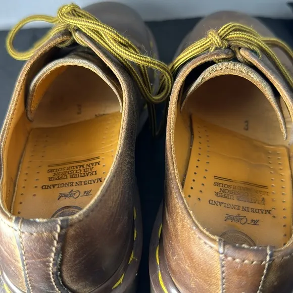 Dr. Martens Mens Vintage Aw004 Shoes Made in England Size 3 US 5.5