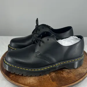 Dr Martens Shoes Mens 12 (46) Black Lace Oxford Loafer 21084 Laso DM Docs 21084