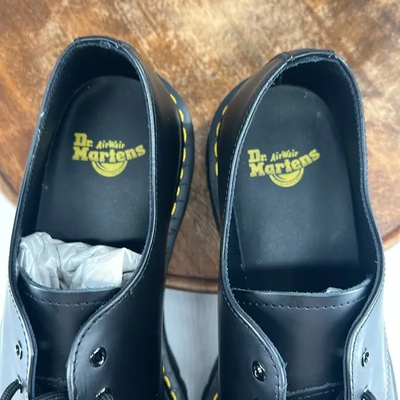 Dr Martens Shoes Mens 12 (46) Black Lace Oxford Loafer 21084 Laso DM Docs 21084