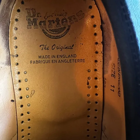 Dr Martens Vintage Made In England 8053 Men’s Size 11