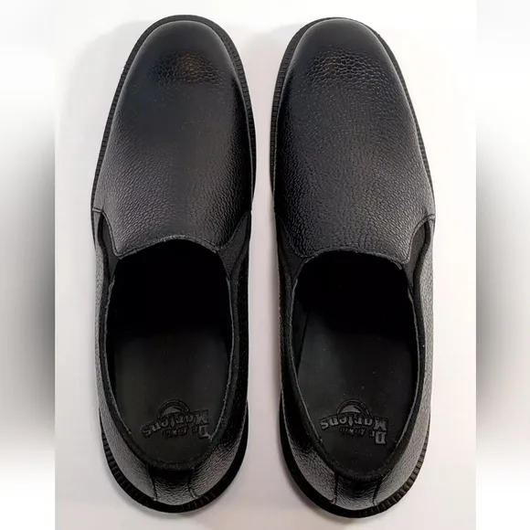Dr Martens Work Shoes, Black Leather, Size 9 *NEW!*