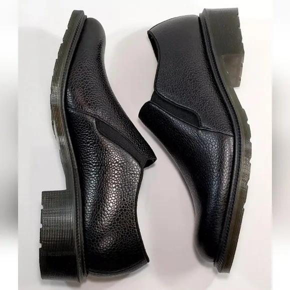 Dr Martens Work Shoes, Black Leather, Size 9 *NEW!*