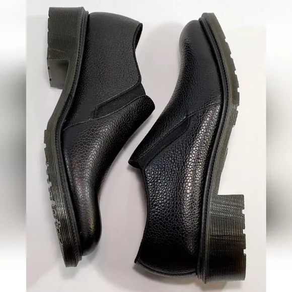 Dr Martens Work Shoes, Black Leather, Size 9 *NEW!*