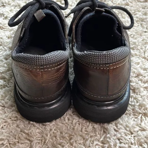 Dr. Martens Vintage Brown Lace-up Shoes Made in England AW004 Mens Size 8