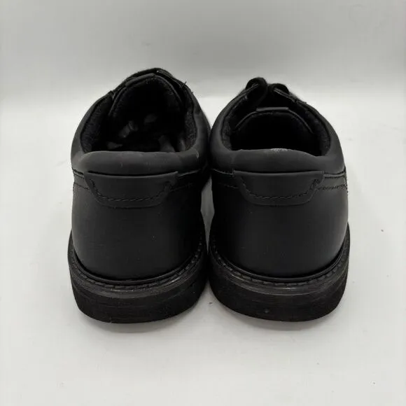 ECCO Men's Plain Toe Dress Shoes Size EU 42 US 8-8.5 Leather Black