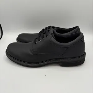 ECCO Men's Plain Toe Dress Shoes Size EU 42 US 8-8.5 Leather Black