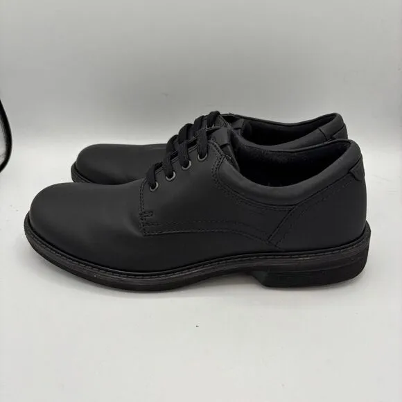 ECCO Men's Plain Toe Dress Shoes Size EU 42 US 8-8.5 Leather Black