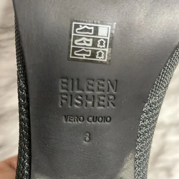 Eileen Fisher Clever Stretch Bootie Sz 8 Women's Gray Ankle Boots Almost New