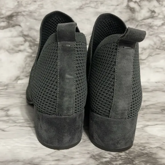 Eileen Fisher Clever Stretch Bootie Sz 8 Women's Gray Ankle Boots Almost New