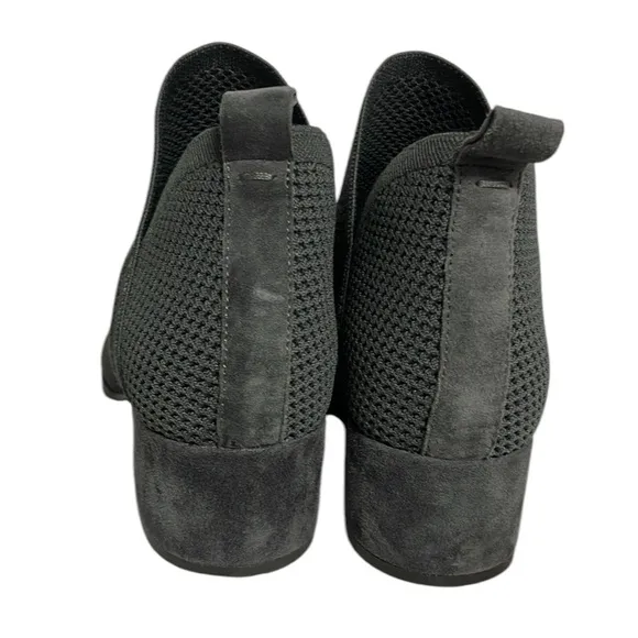Eileen Fisher Clever Stretch Bootie Sz 8 Women's Gray Ankle Boots Almost New