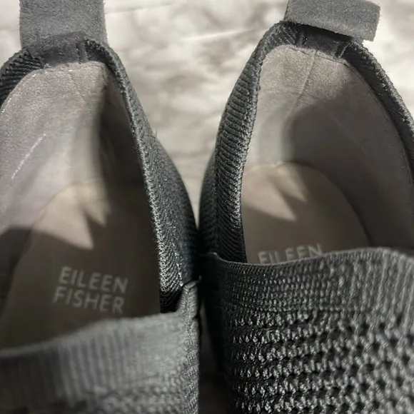Eileen Fisher Clever Stretch Bootie Sz 8 Women's Gray Ankle Boots Almost New