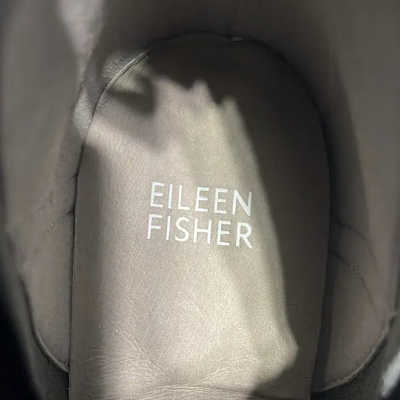 Eileen Fisher Clever Stretch Bootie Sz 8 Women's Gray Ankle Boots Almost New