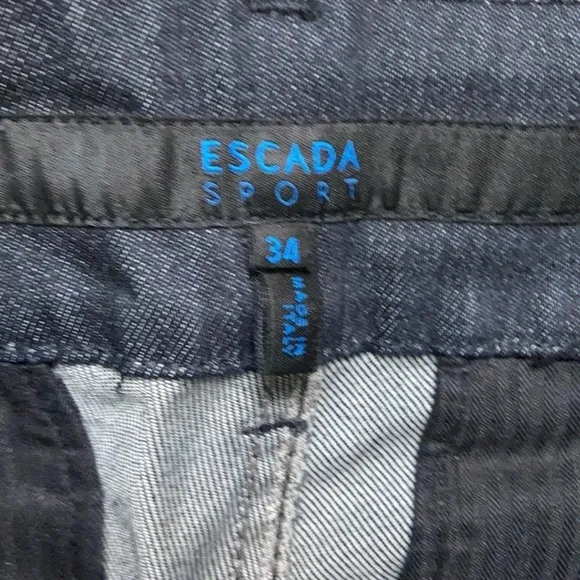 ESCADA SPORT JILL DESIGNER WIDE LEG FLARE JEANS