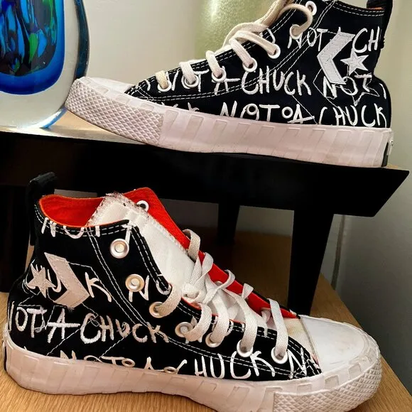 EUC CTAS Converse  UNT1TL3D High GS 'Not A Chuck' (6) KICKS