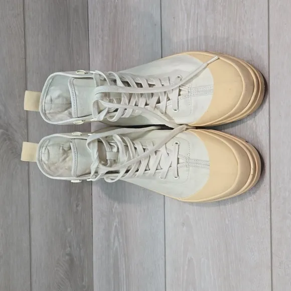 Everlane Women High Top Chunky Tractor sneakers shoes sz 10.5