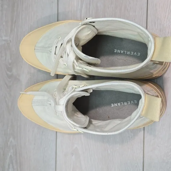 Everlane Women High Top Chunky Tractor sneakers shoes sz 10.5