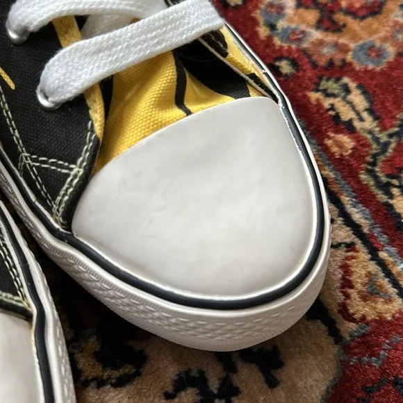 EVH EDDIE VAN HALEN 5150 HIGH TOP SHOES SNEAKERS Guitaris Strap 1978 Size 10.5